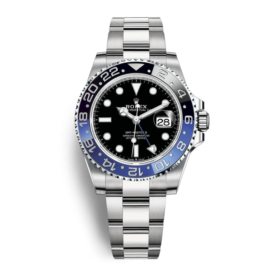 Rolex GMT-Master II Steel Black Dial "Batman" 40mm