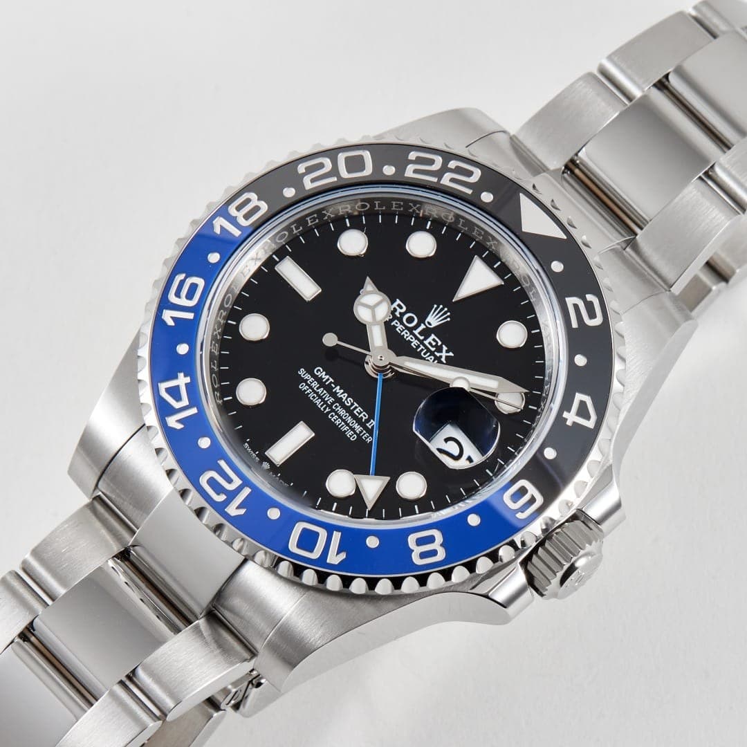 Rolex GMT-Master II Steel Black Dial "Batman" 40mm
