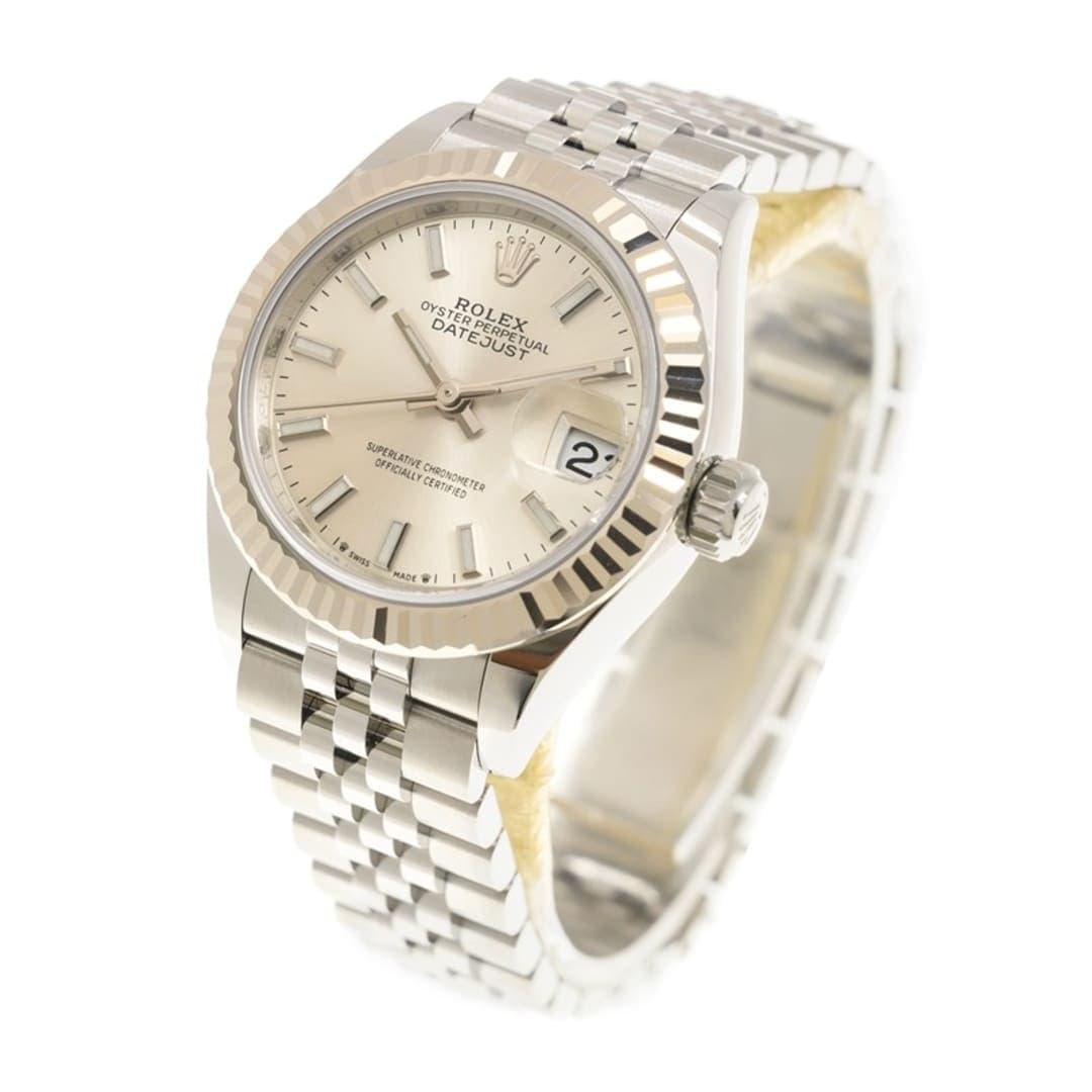 Rolex Lady-Datejust Steel Jubilee Silver Dial 28mm photo 3
