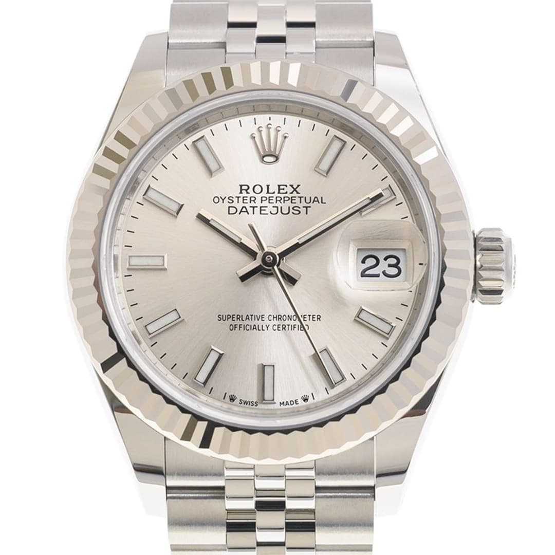 Rolex Lady-Datejust Steel Jubilee Silver Dial 28mm photo 4