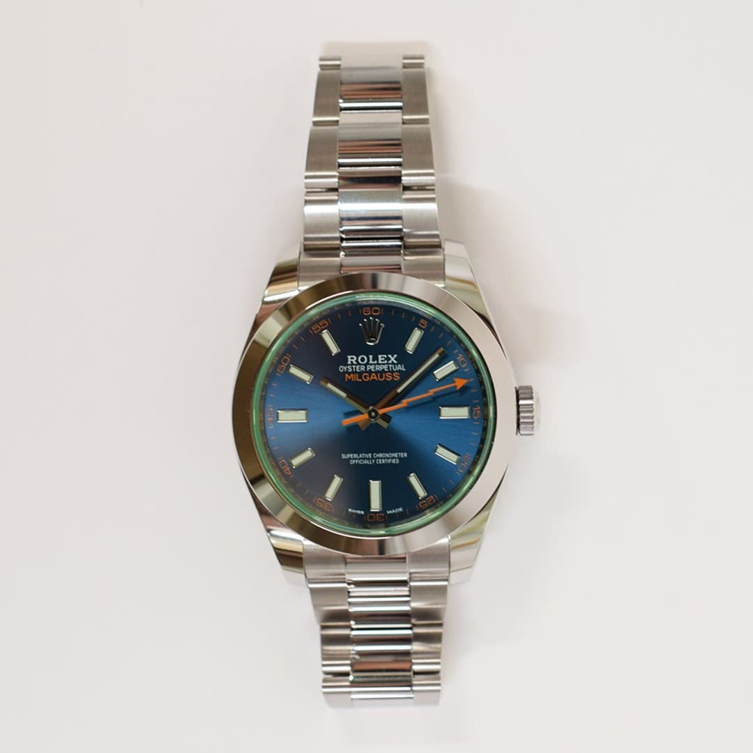 Rolex Milgauss GV Steel Z-Blue Dial 40mm photo 2