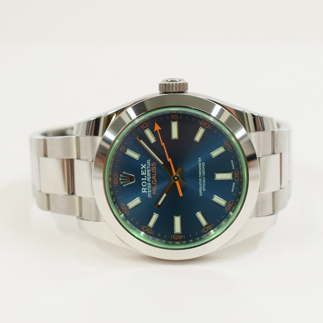 Rolex Milgauss GV Steel Z-Blue Dial 40mm photo 3