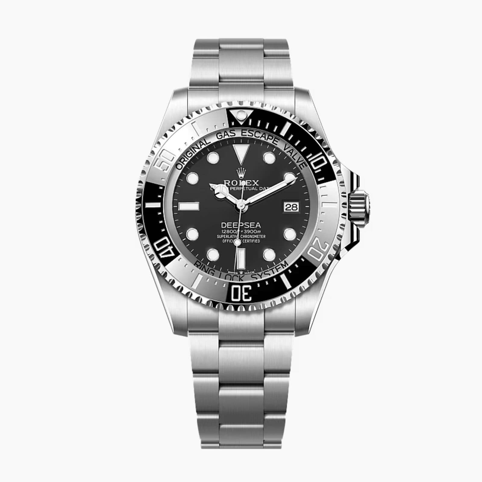 Rolex Sea-Dweller Deepsea Steel Black Dial 44mm