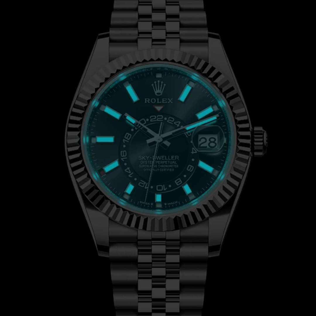 Rolex Sky-Dweller Steel Jubilee Black Dial 42mm photo 3