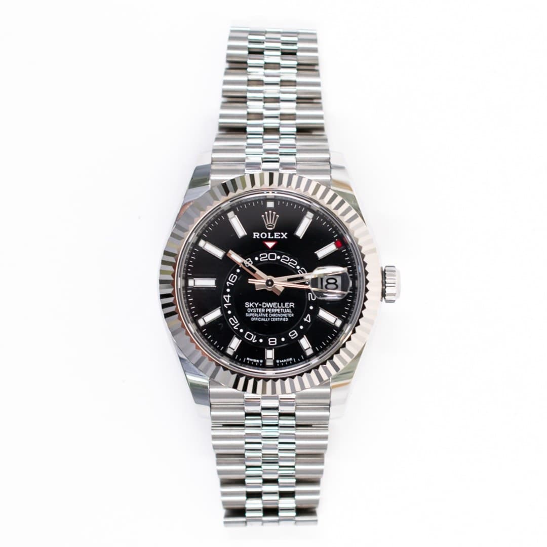 Rolex Sky-Dweller Steel Jubilee Black Dial 42mm photo 2