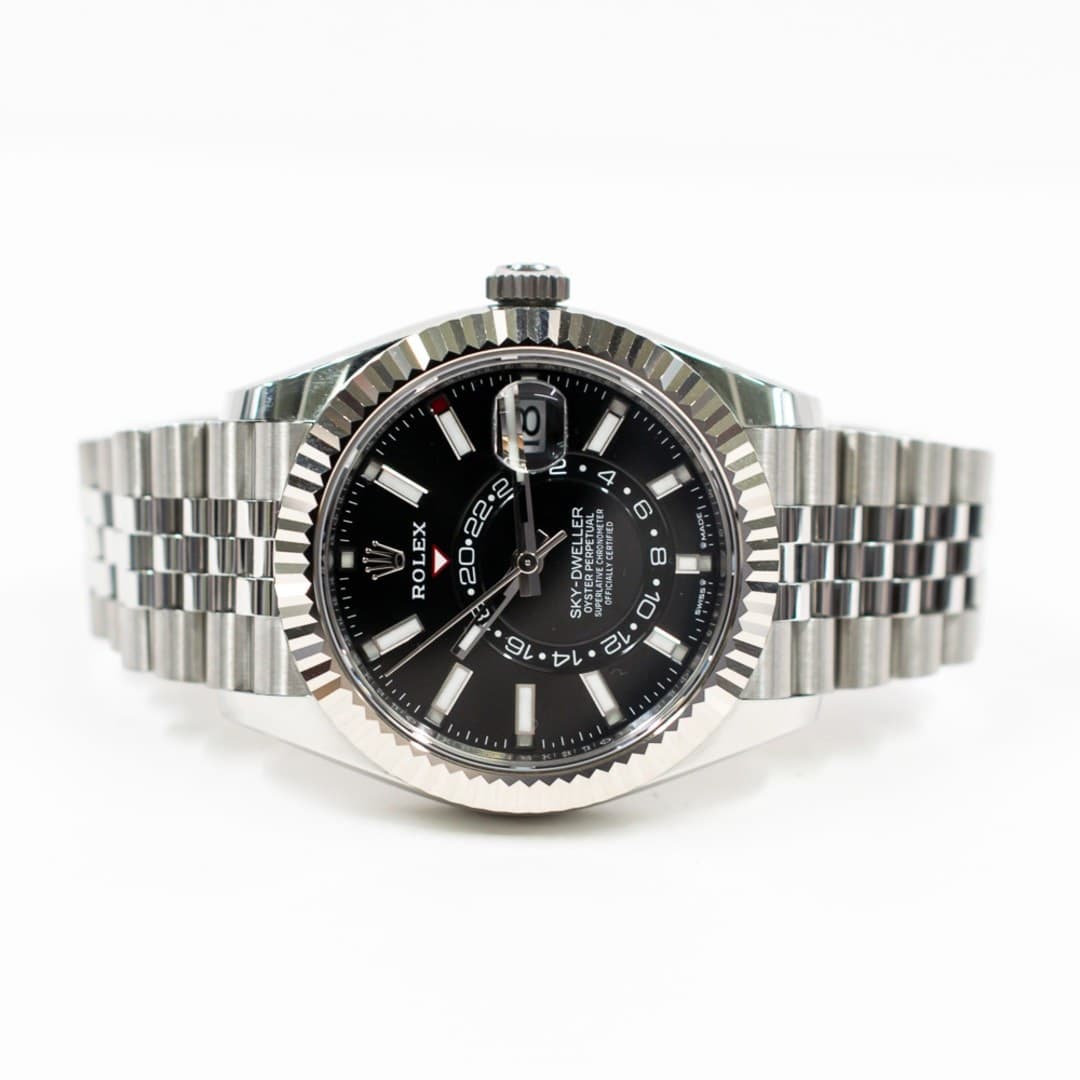 Rolex Sky-Dweller Steel Jubilee Black Dial 42mm photo 3