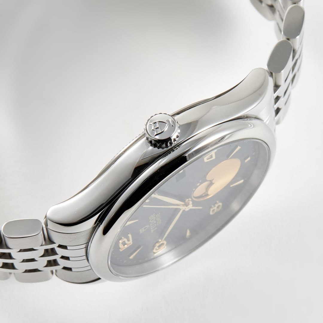 Tudor 1926 Luna Steel Black Dial 39mm photo 4