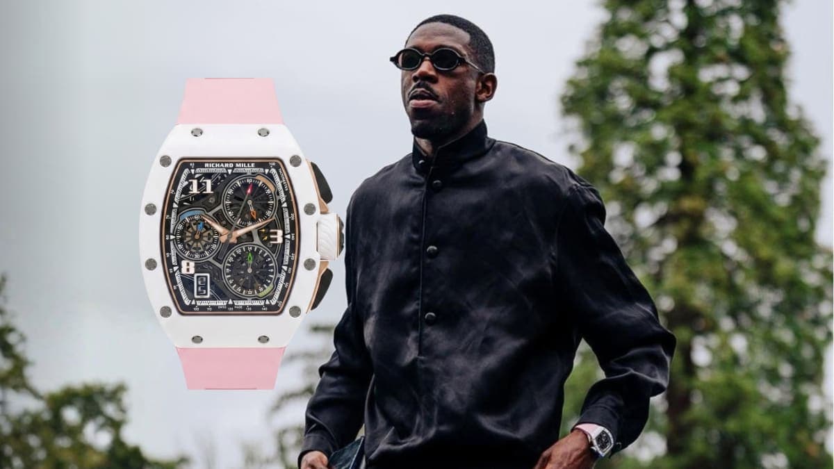 Watches worn by the French national team squad