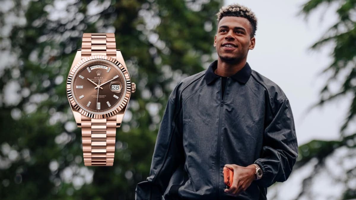 England players with Rolex and Audemars Piguet watches