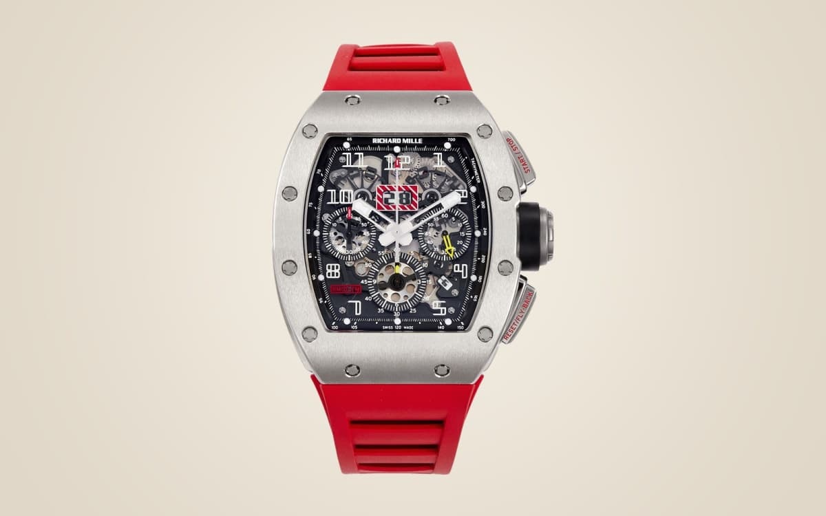 Richard Mille RM 011 Felipe Massa flyback chronograph