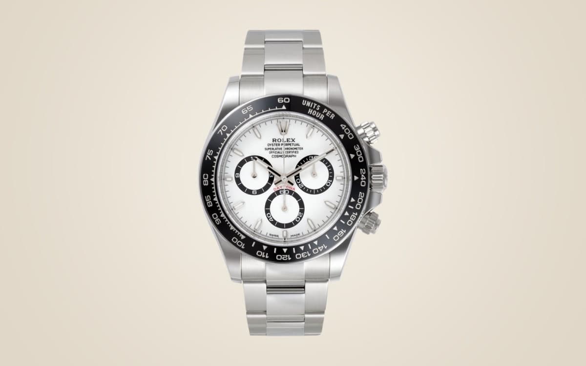 Rolex Daytona 126500LN with white Panda dial