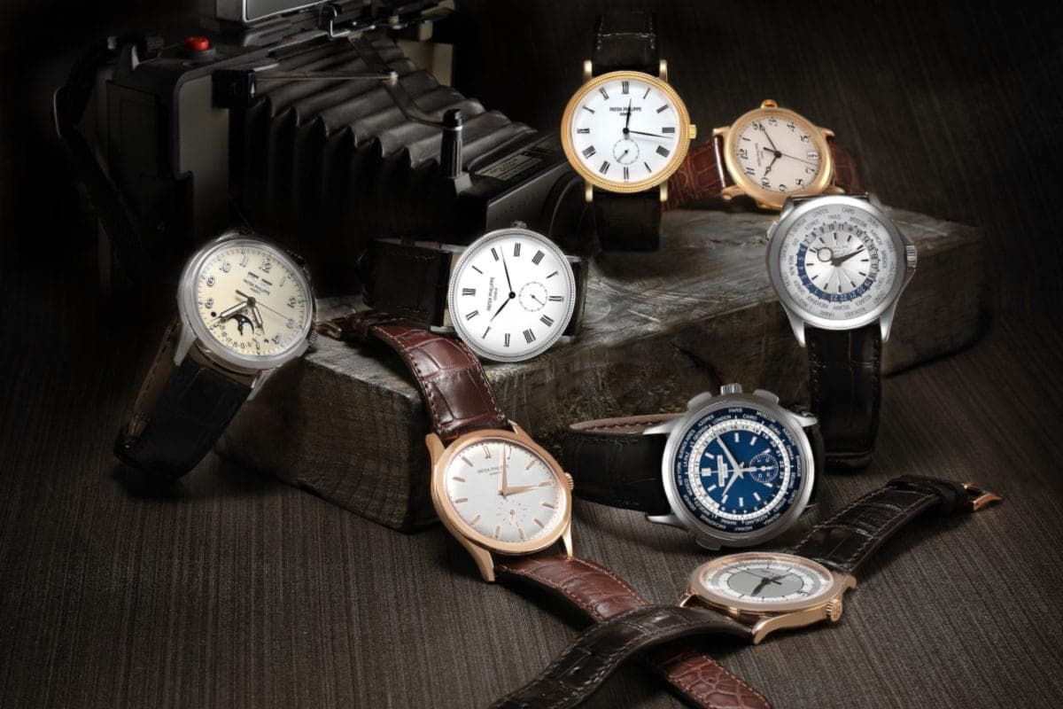 Patek Philippe Nautilus and Calatrava watches